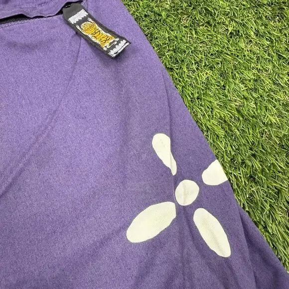 Kapital Purple Bandana Print Shorts